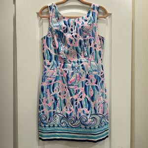 Lilly Pulitzer Mila Stretch Shift Nauti Anchor